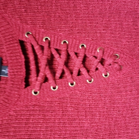 Torrid COPPER LATTICE SWEATER TANK 2x - Picture 7 of 9